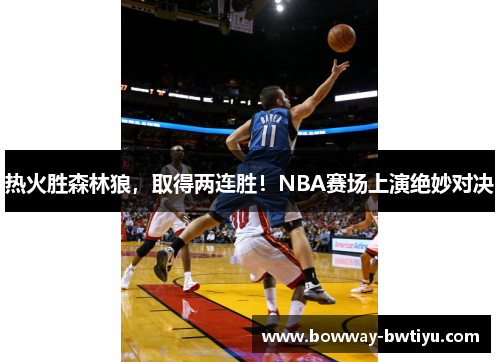 热火胜森林狼，取得两连胜！NBA赛场上演绝妙对决